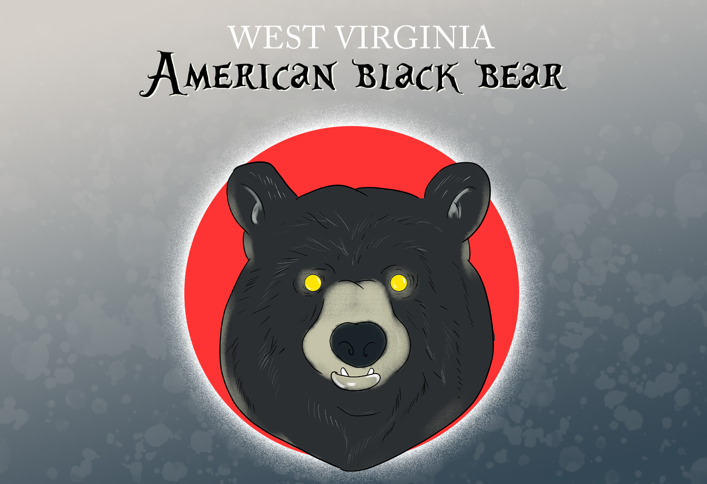 Black Bear West Virginia State Animal
