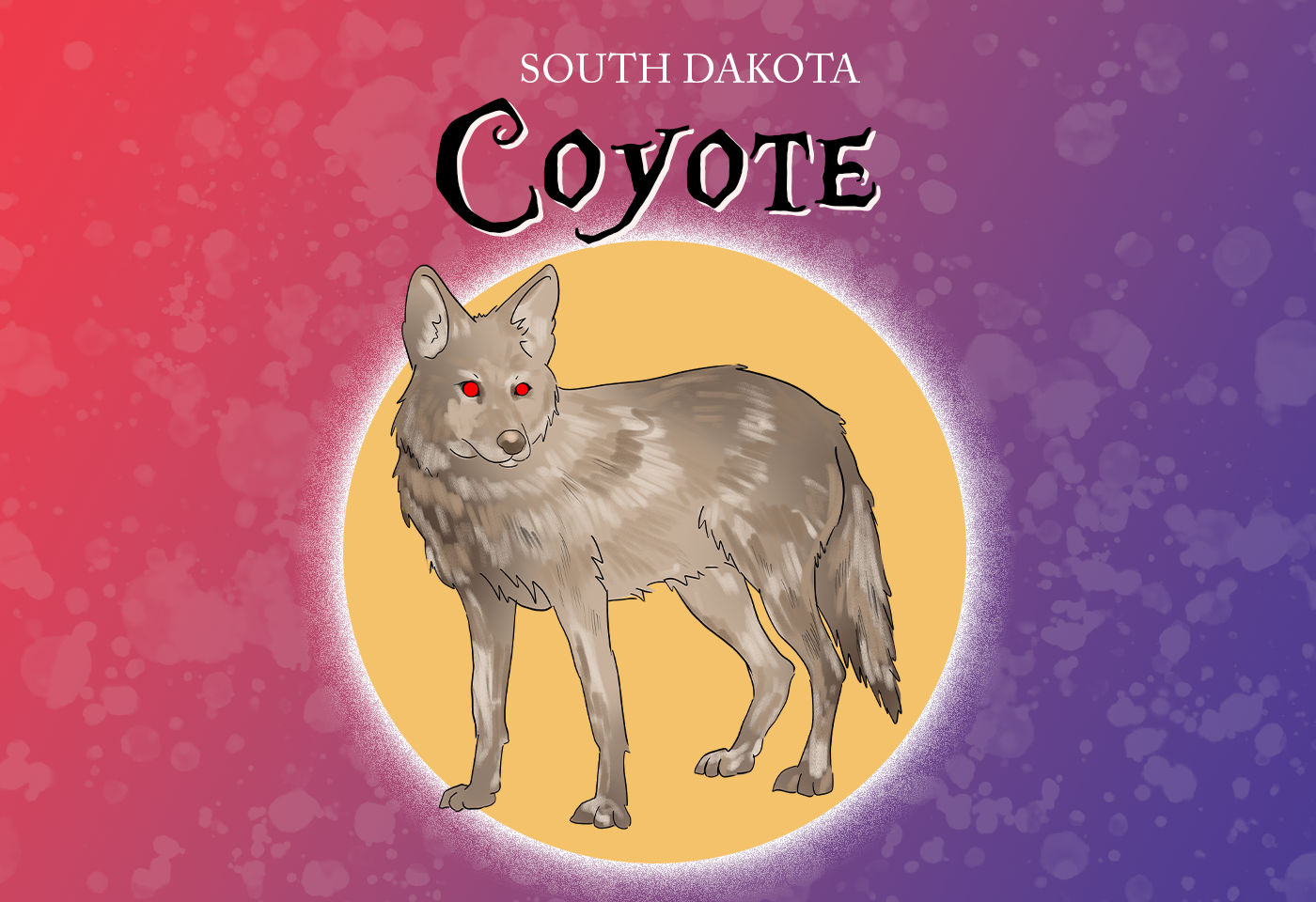 Coyote South Dakota State Animal