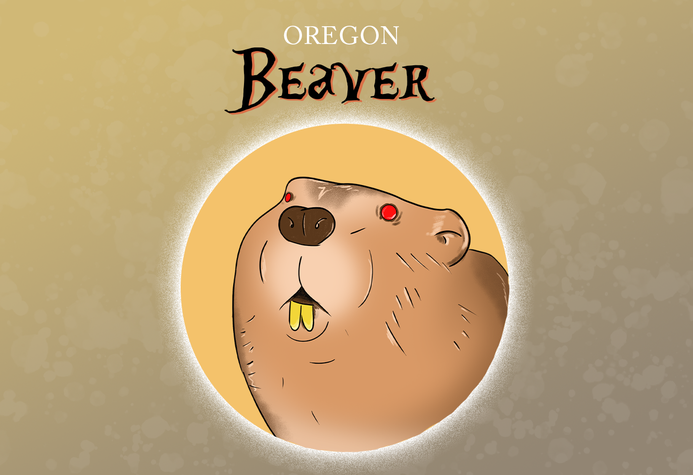 Beaver Oregon State Animal