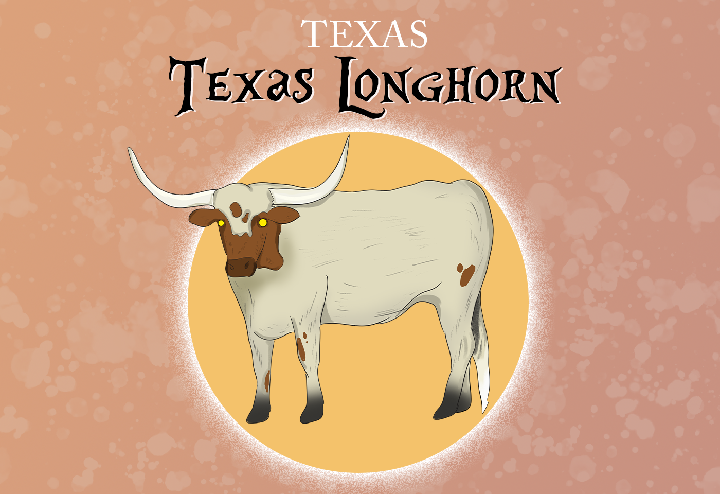 Longhorn Texas State Large Mammal