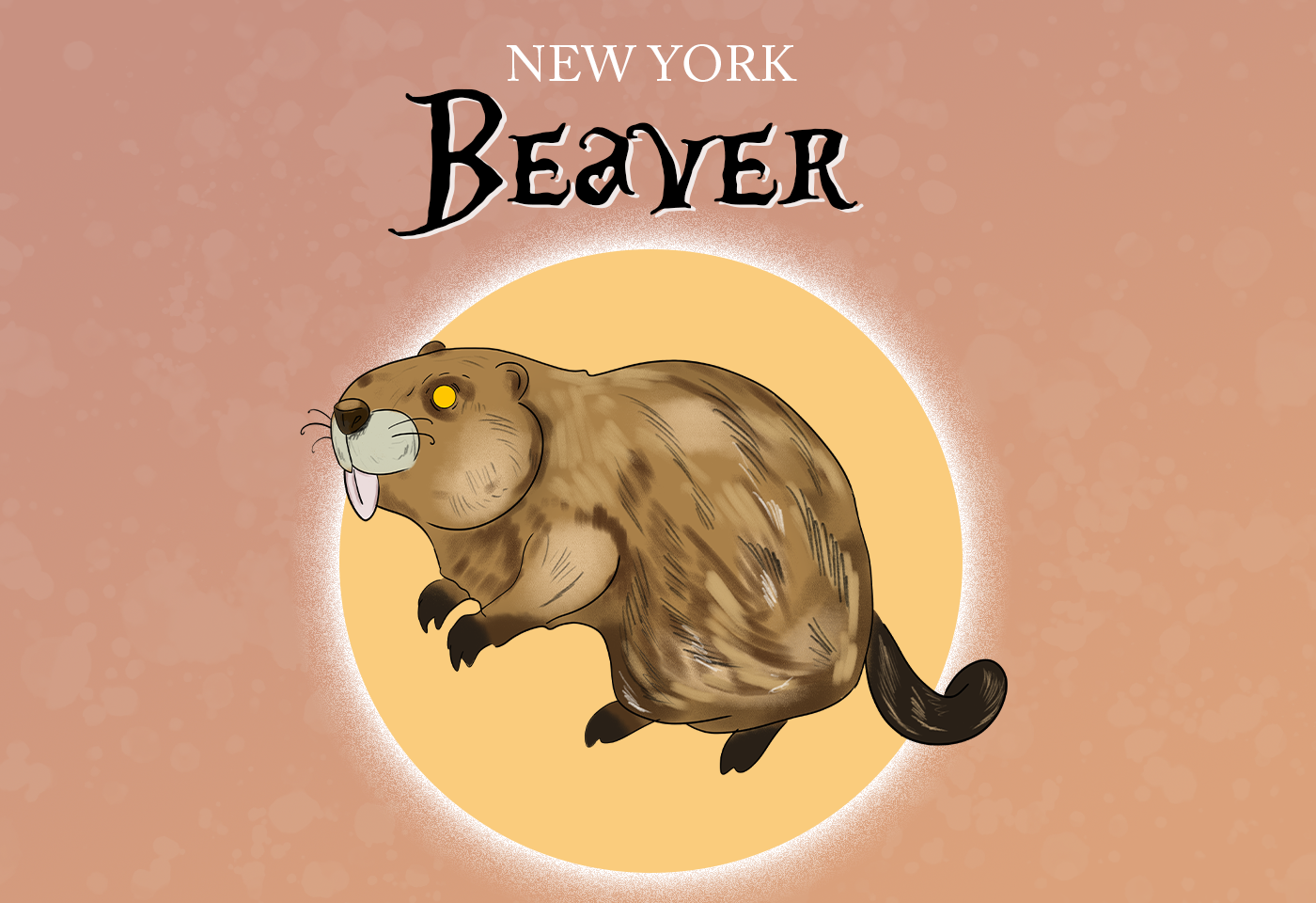Beaver New York State Animal