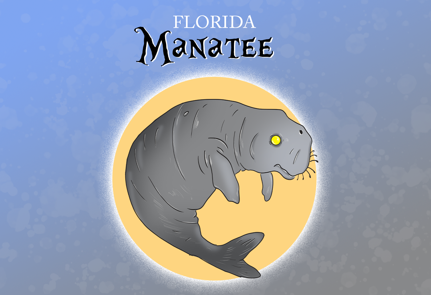 Official State Marine Mammal of Florida: Manatee